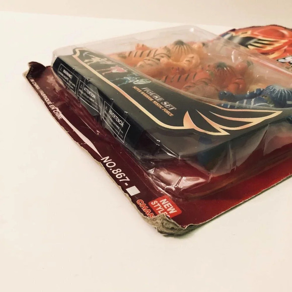 Super Warrior Mystic Force Action Figure Set Damaged Packaging - Picture 14 of 16
